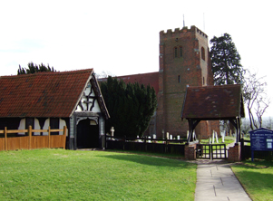 Exterior of church